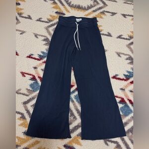 Mate the Label Blue Cropped Wide Leg Pants